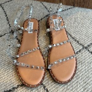Steve Madden studded ankle strap Sandles